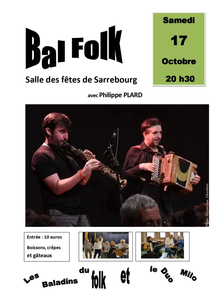 Illustration de l'événement : Les Baladins du Folk + Duo Milo