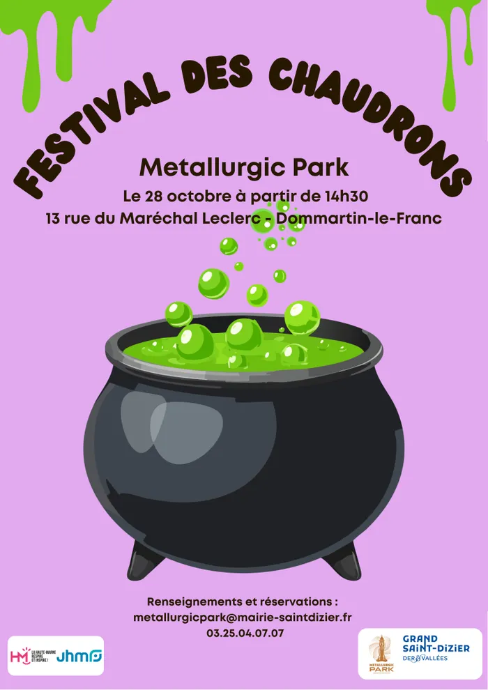 Illustration de l'événement : Festival des chaudrons ! 🎃