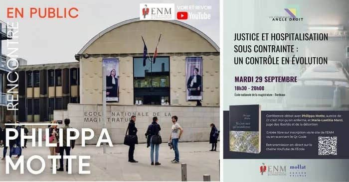 Illustration de l'événement : Rencontre Angle Droit : Justice et hospitalisation sous contrainte: un contrôle en évolution