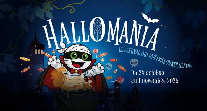 Illustration de l'événement : FESTIVAL HALLOMANIA - 18 événements pour frissonner à Genève !