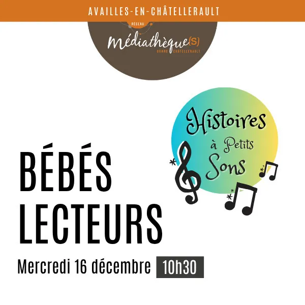 Illustration de l'événement : Histoires à petits sons : bébés lecteurs