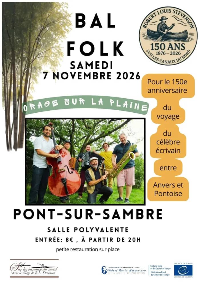 Illustration de l'événement : Bal folk orage sur la plaine "stevenson"