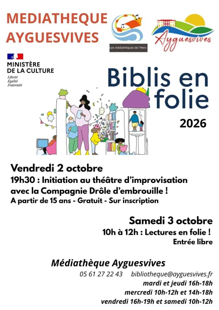Illustration de l'événement : Initiation au théâtre d'improvisation