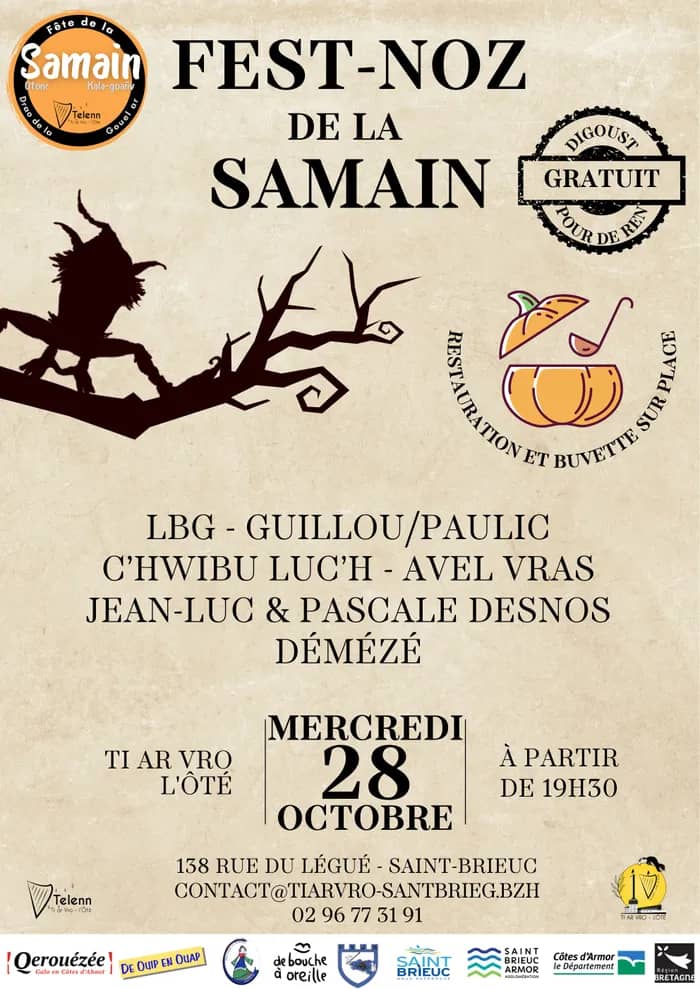 Illustration de l'événement : Fest-noz de la Samain