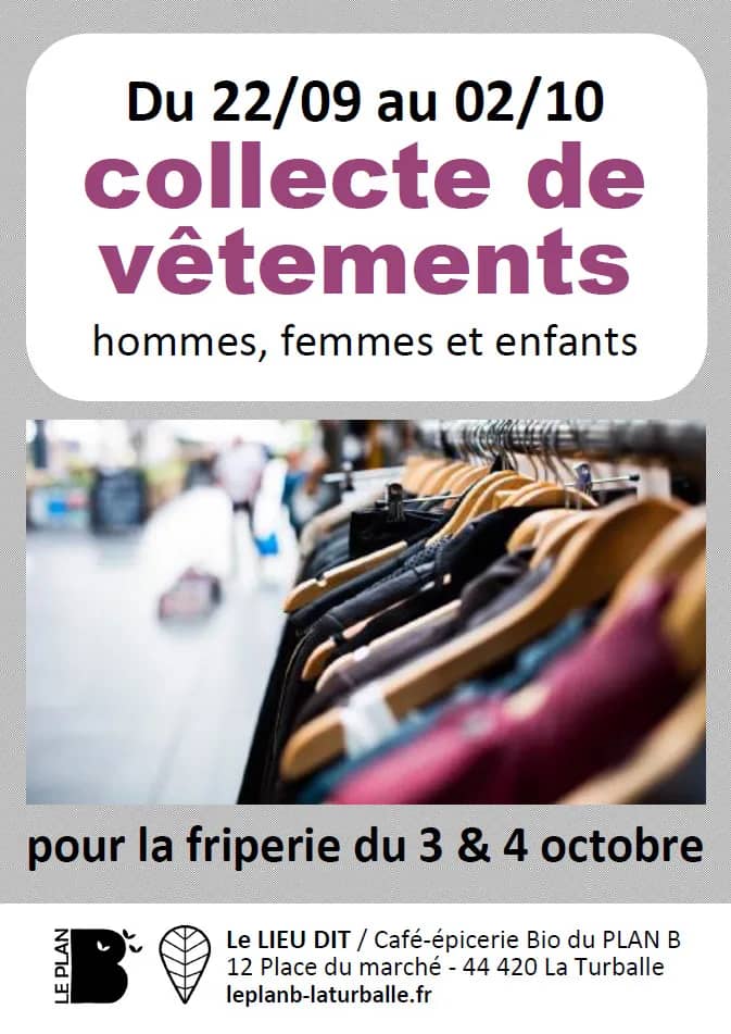 Illustration de l'événement : Collecte de vêtements