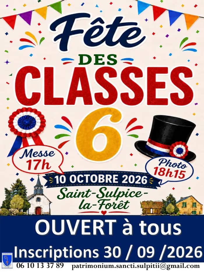 Illustration de l'événement : Fêtes des Classes 6