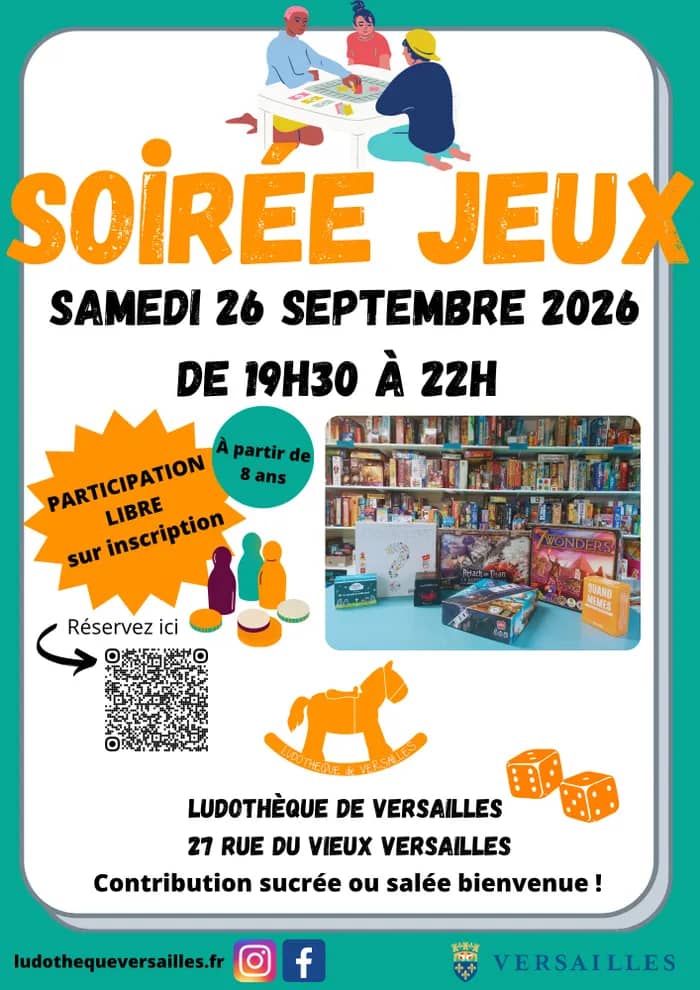 Illustration de l'événement : Soirée jeux