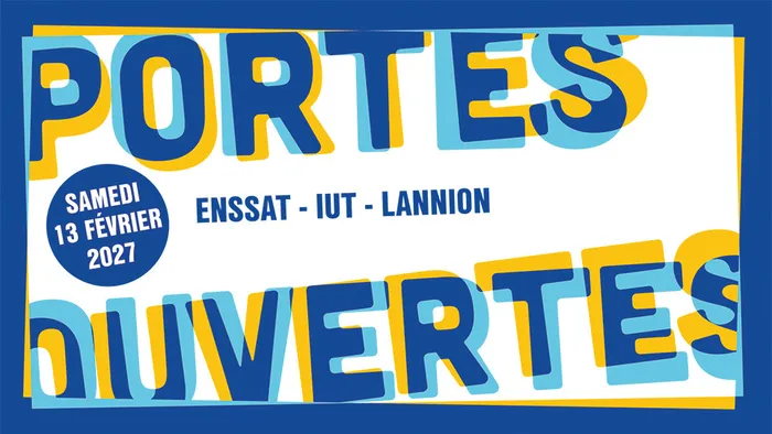 Illustration de l'événement : Journée portes ouvertes Campus de Lannion - ENSSAT et IUT de Lannion
