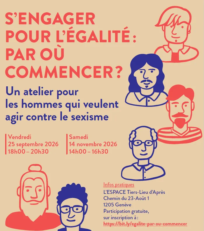 Illustration de l'événement : S'engager pour l'égalité : par où commencer ?