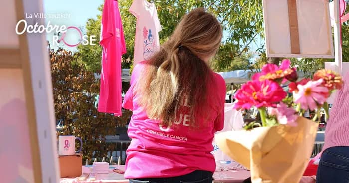 Illustration de l'événement : Octobre rose s’invite sur le marché municipal