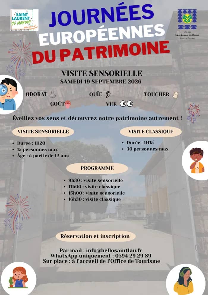 Illustration de l'événement : Visite sensorielle du Camp de la Transportation
