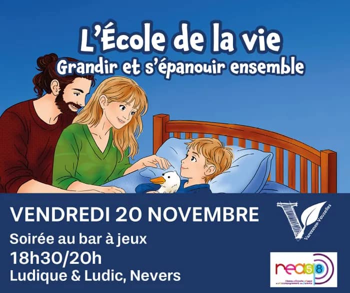 Illustration de l'événement : Soirée parents – Soirée au bar à jeux