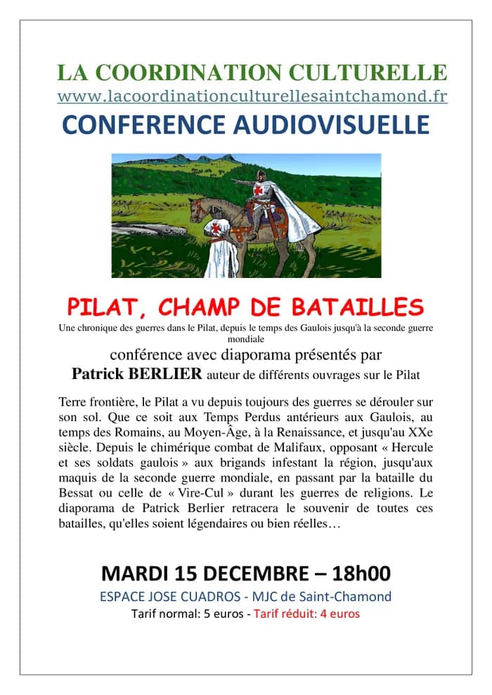 Illustration de l'événement : Pilat, champ de batailles