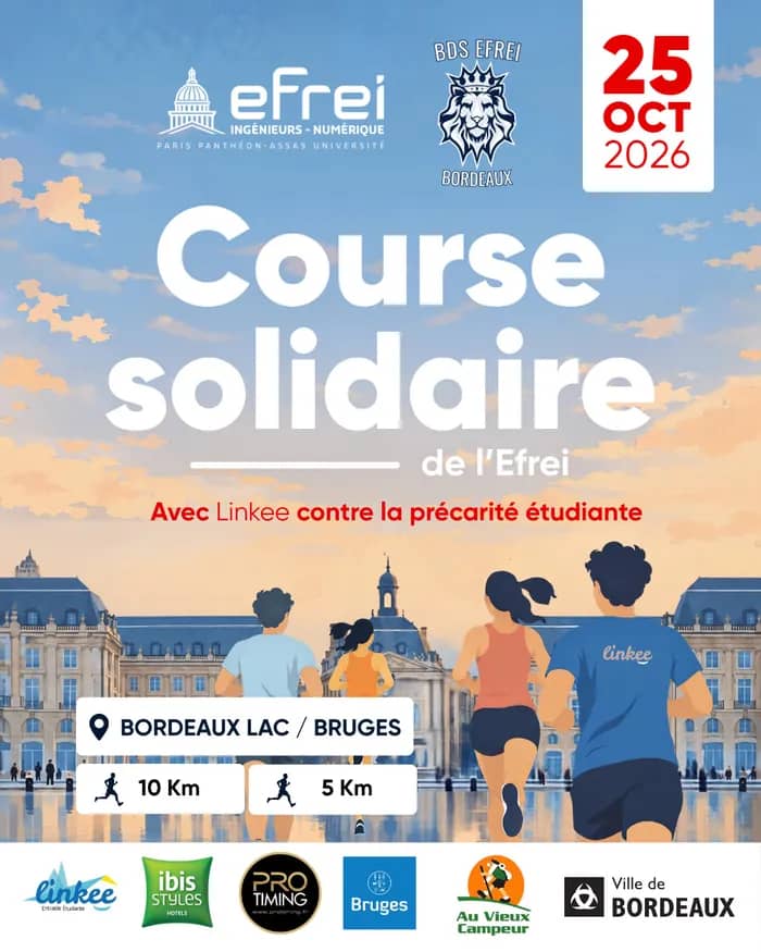 Illustration de l'événement : Course solidaire Efrei