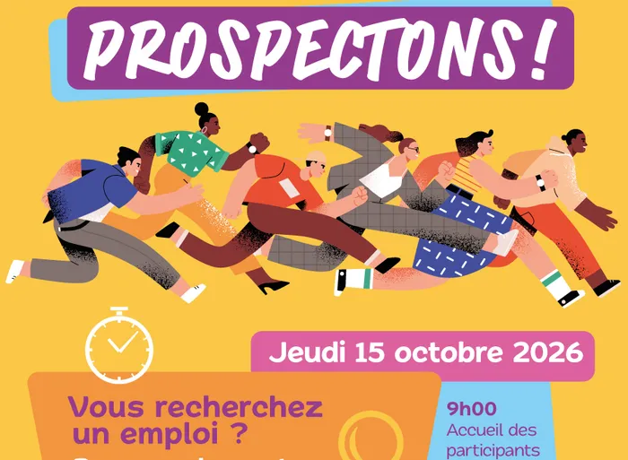 Illustration de l'événement : Prospectons : trouvez votre emploi autrement !