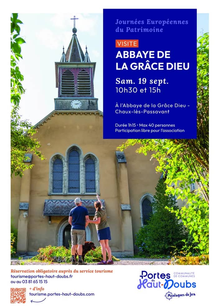 Illustration de l'événement : Visite abbaye de la Grâce Dieu