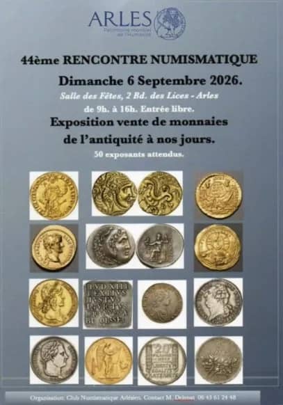 Illustration de l'événement : 44e Rencontre Numismatique