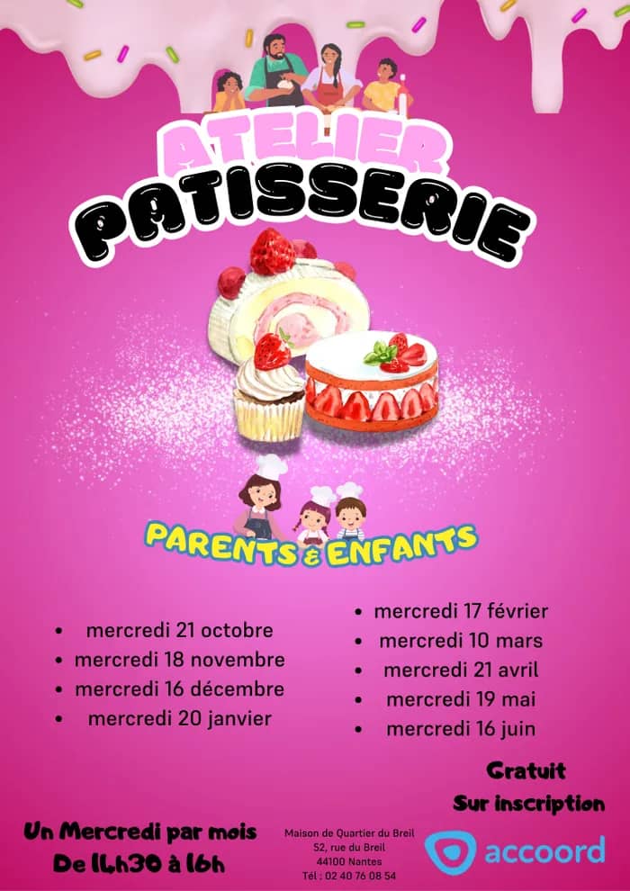 Illustration de l'événement : Atelier Patisserie