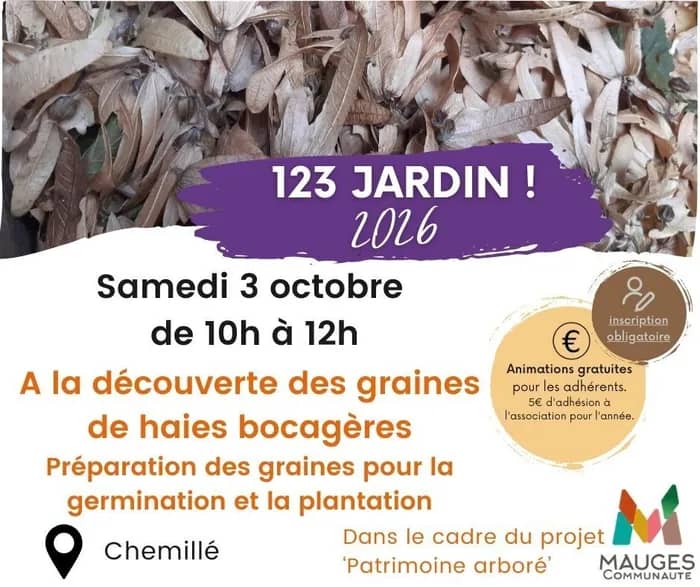 Illustration de l'événement : A la découverte des graines de haies bocagères