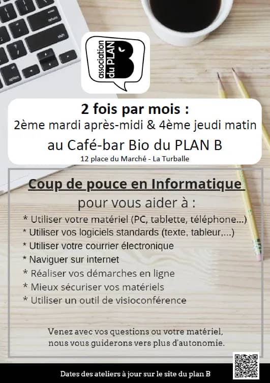Illustration de l'événement : Coup de pouce informatique