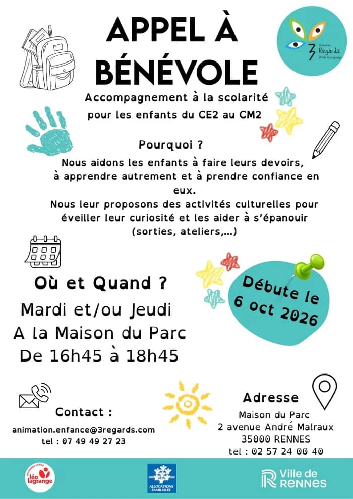 Illustration de l'événement : Appel à Bénévoles