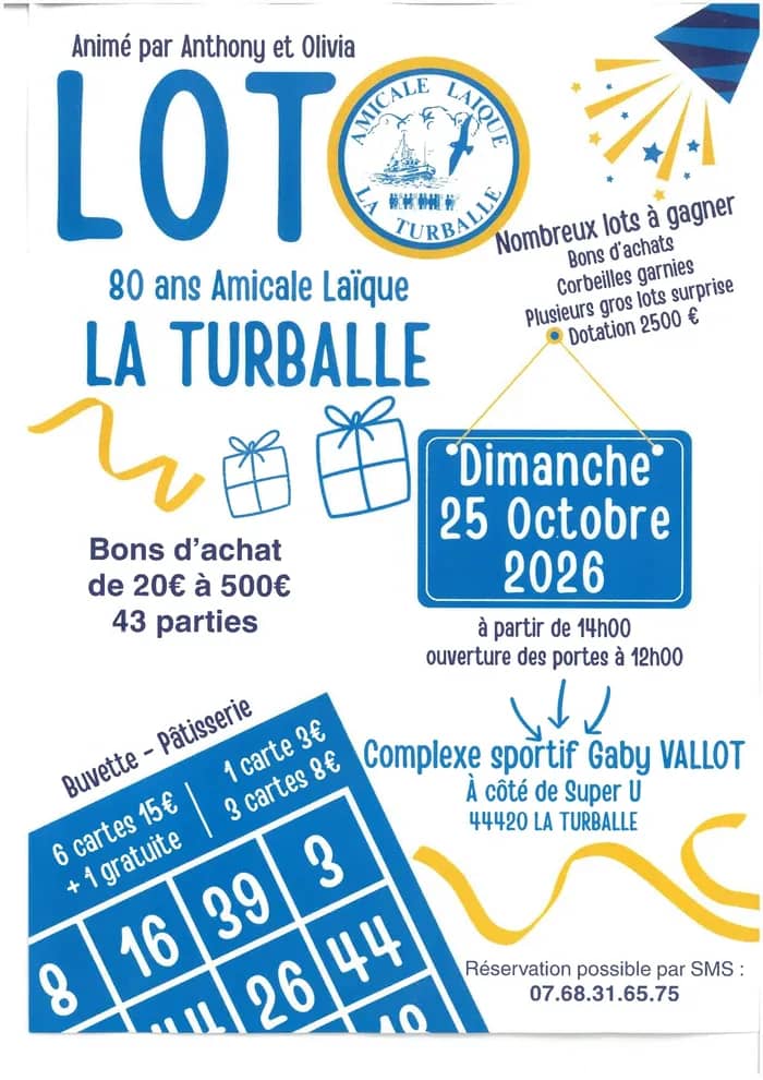Illustration de l'événement : Loto de l'Amicale Laïque