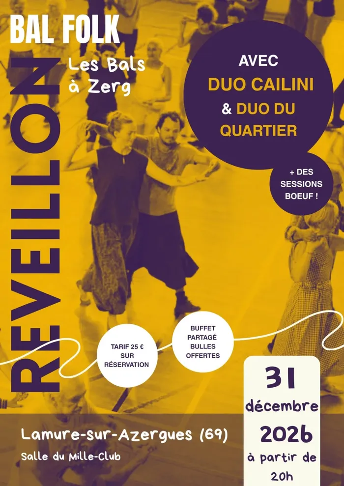 Illustration de l'événement : Réveillon des Bals à Zerg