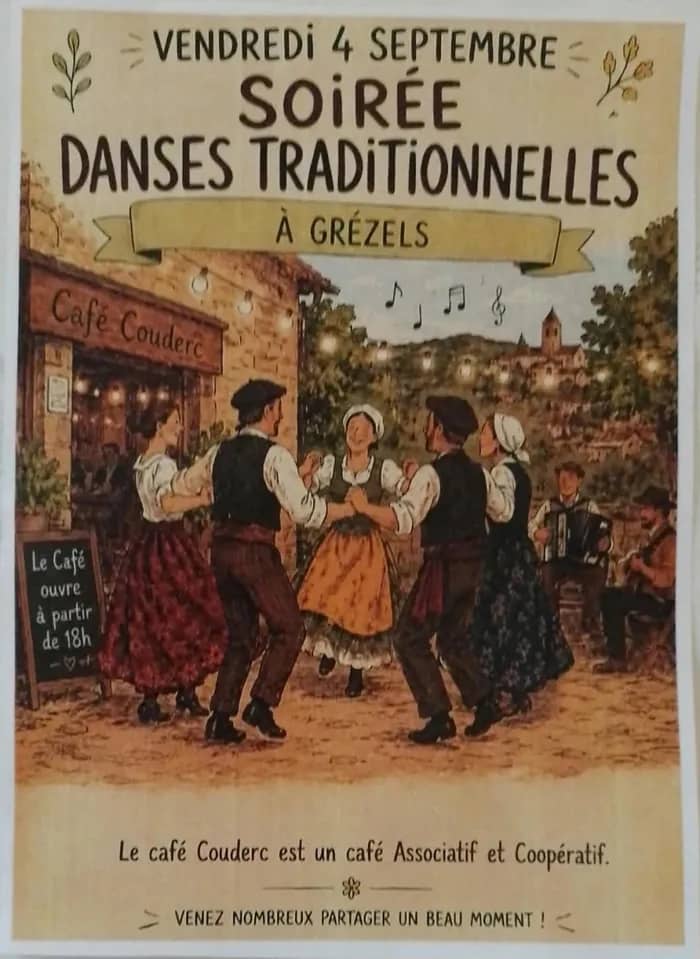 Illustration de l'événement : Initiation aux danses Trad et Bal occitan avec Quercynote