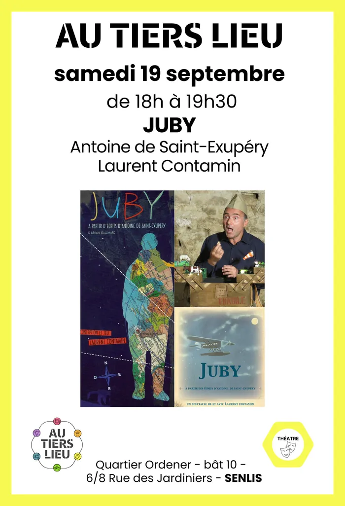 Illustration de l'événement : Juby, Antoine de Saint-Exupéry / Laurent Contamin