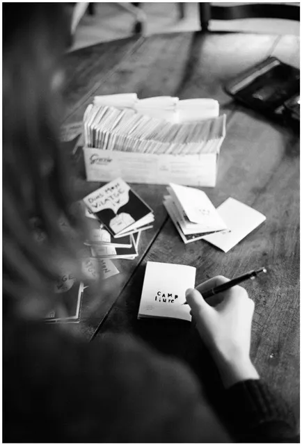 Illustration de l'événement : Atelier Fanzine avec Laurie Privat (camp.liure)