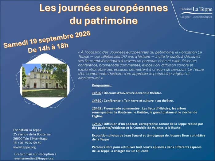 Illustration de l'événement : Découvrir l'histoire de la Fondation La Teppe