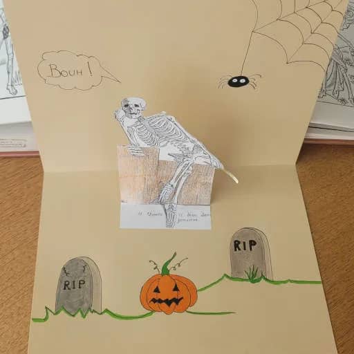 Illustration de l'événement : Cartes pop-up Halloween