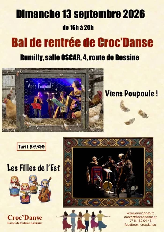Illustration de l'événement : Bal de rentrée de Croc'Danse