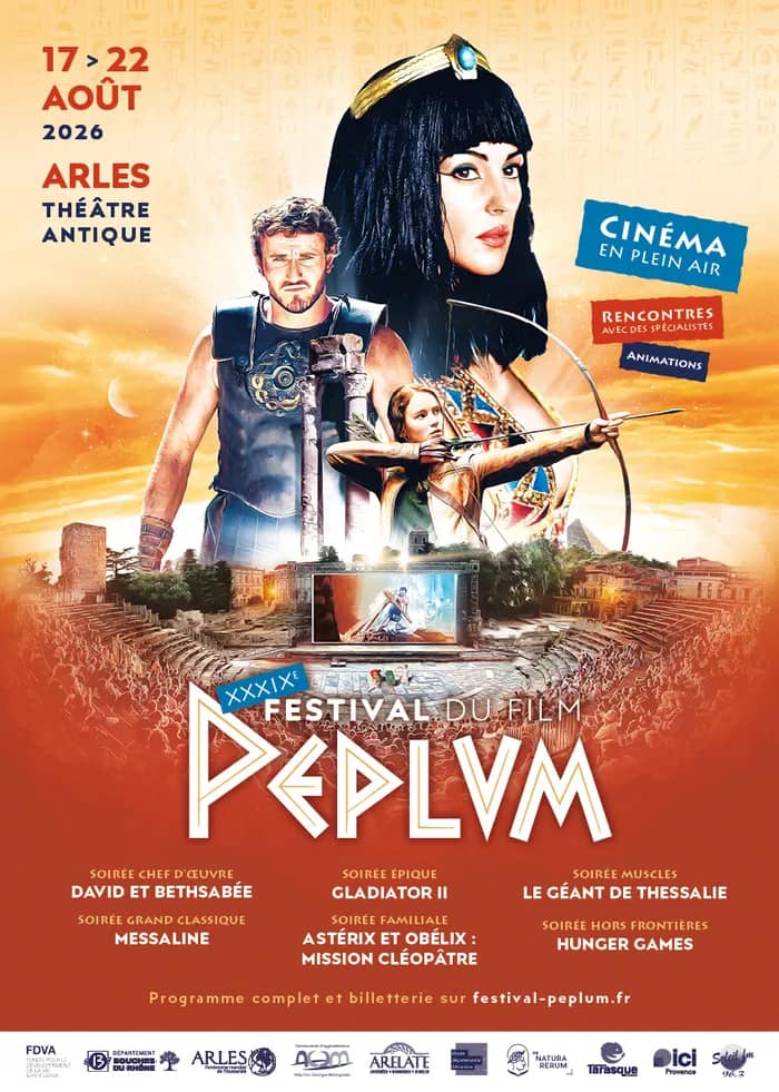 Illustration de l'événement : 39e Festival du Film Peplum