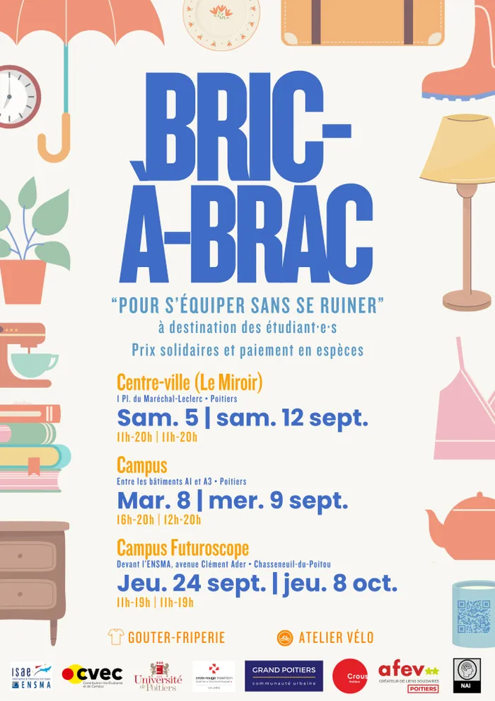 Illustration de l'événement : Bric à brac solidaire
