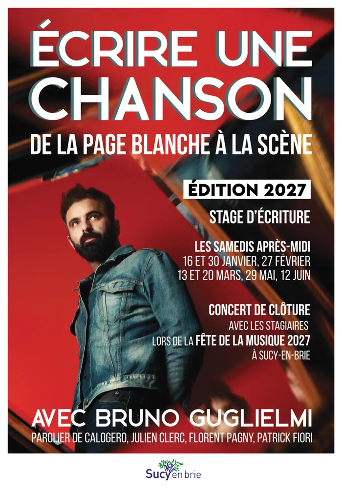 Illustration de l'événement : ECRIRE UNE CHANSON DE LA PAGE BLANCHE A LA SCENE