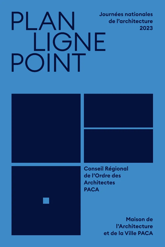 Illustration de l'événement : Publication sur l'architecture en PACA "Plan, ligne, point"