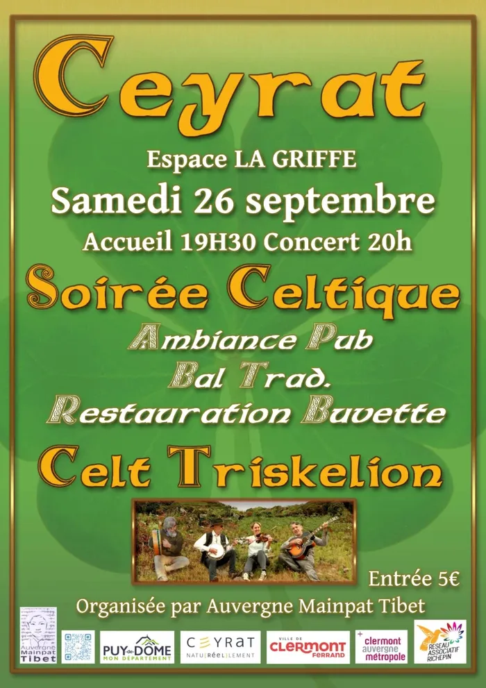 Illustration de l'événement : Soirée Celtique avec le groupe Celt Triskelion