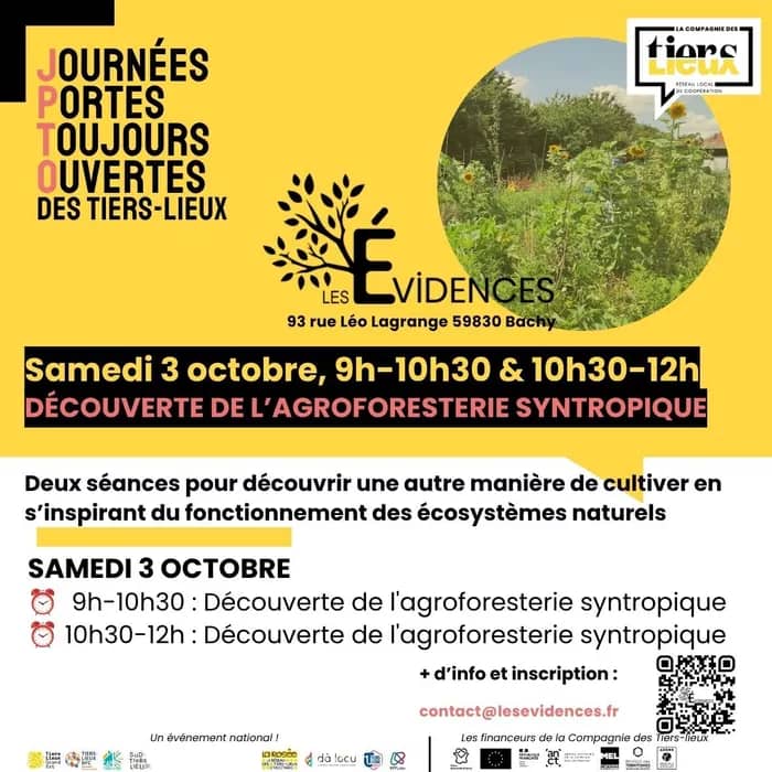 Illustration de l'événement : Journées portes toujours ouvertes - Découverte de l’agroforesterie syntropique