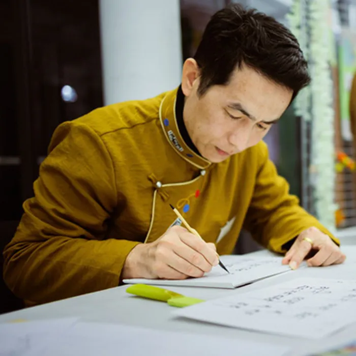 Illustration de l'événement : La calligraphie tibétaine avec Tenzin Phentok