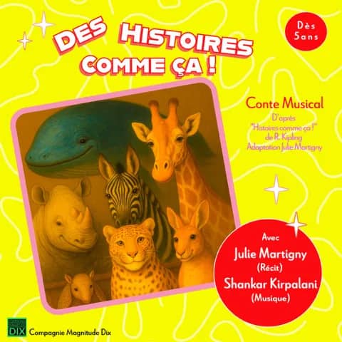 Illustration de l'événement : Spectacle : Des histoires comme ça…