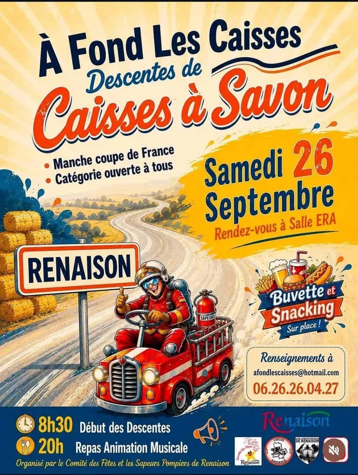Illustration de l'événement : Course de caisses à savon