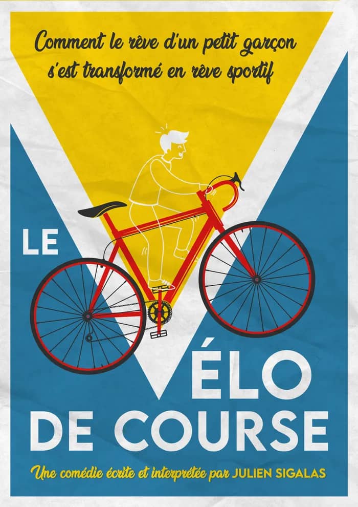 Illustration de l'événement : Seul en scène - "Le vélo de course"