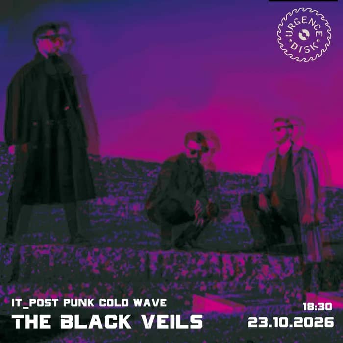 Illustration de l'événement : The Black Veils_it_post punk cold wave