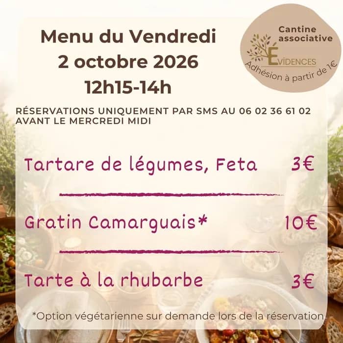 Illustration de l'événement : Cantine associative