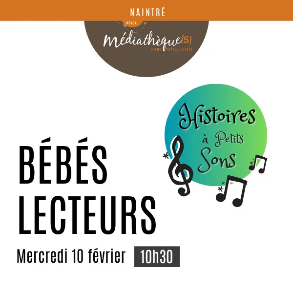 Illustration de l'événement : Histoires à petits sons : bébés lecteurs