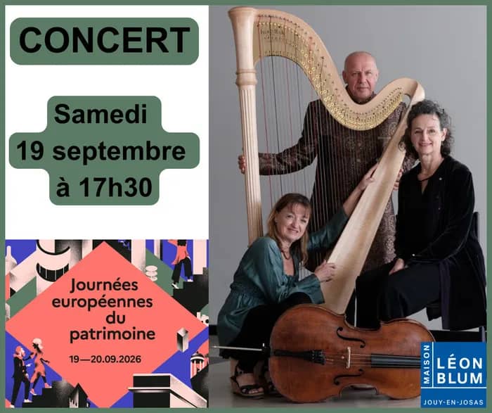Illustration de l'événement : Concert du trio "Entre souffle et cordes" - JEP 2026