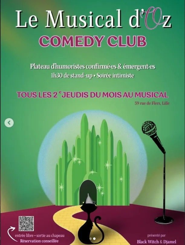 Illustration de l'événement : Le Musical d'Oz comedy club