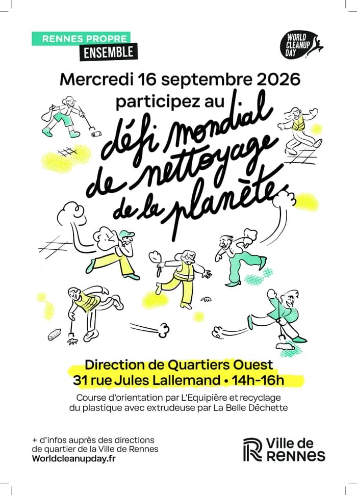 Illustration de l'événement : Défi mondial de nettoyage de la planète