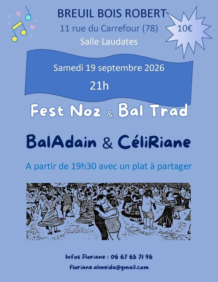 Illustration de l'événement : Bal Folk Fest Noz